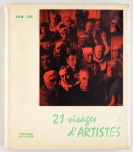 Michel SIMA - 21 visages d'artistes, Fernand Nathan, Paris 1959 - Couverture 2